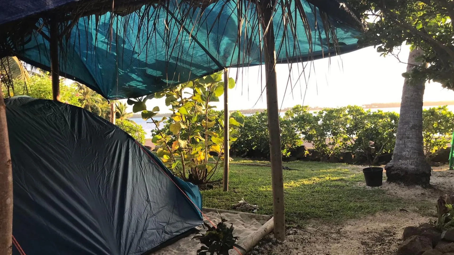 Lüks kamp alanı Haranai Camping & Tours Otel Te-Fare-Arii